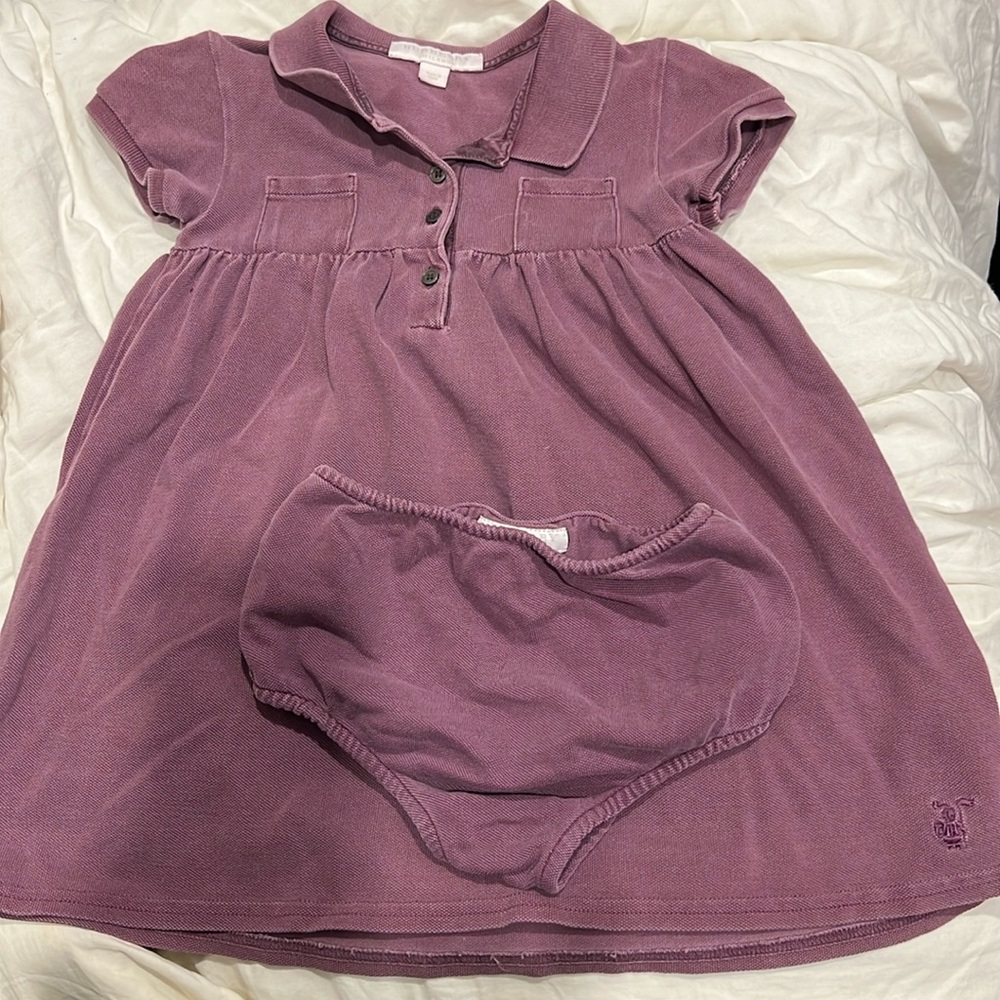 GUC Burberry Dress and Bloomers 24M